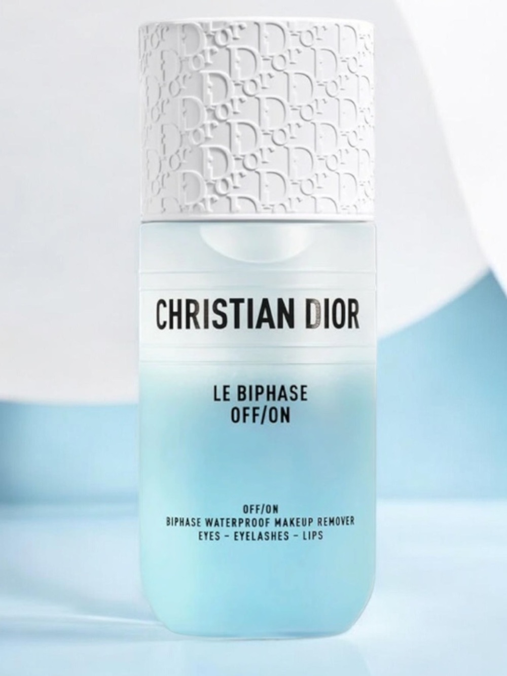 Dior Le Biphase Off/On Waterproof Makeup Remover — safe for eyes - new